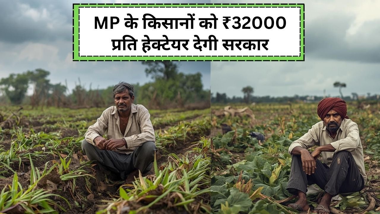 मध्य प्रदेश के इन किसानों की रबी फसल हुई बर्बाद