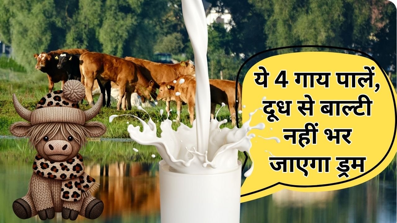 ज्यादा दूध देने वाली गाय के नाम