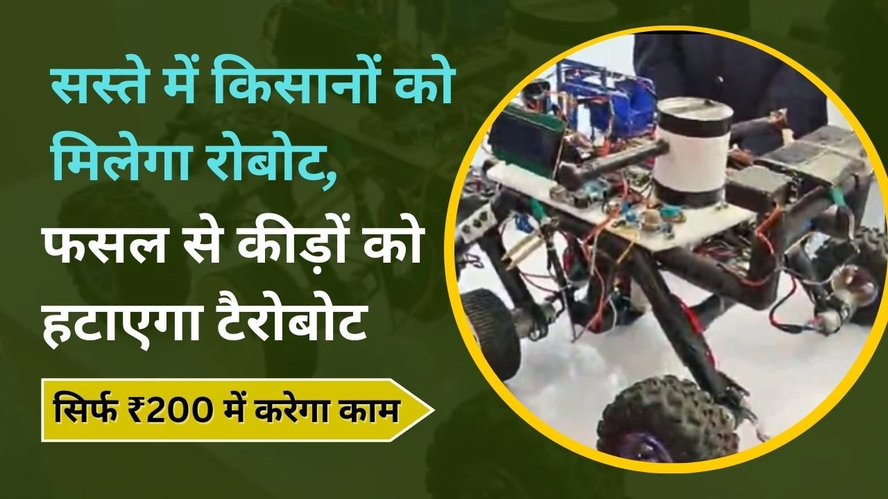 फसल से कीड़ों को हटाएगा टैरोबोट