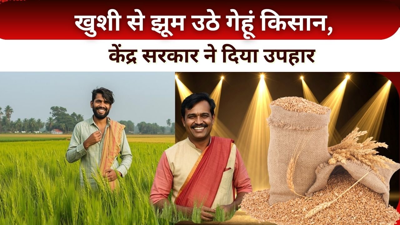 गेहूं किसानों के लिए बड़ी खुशखबरी