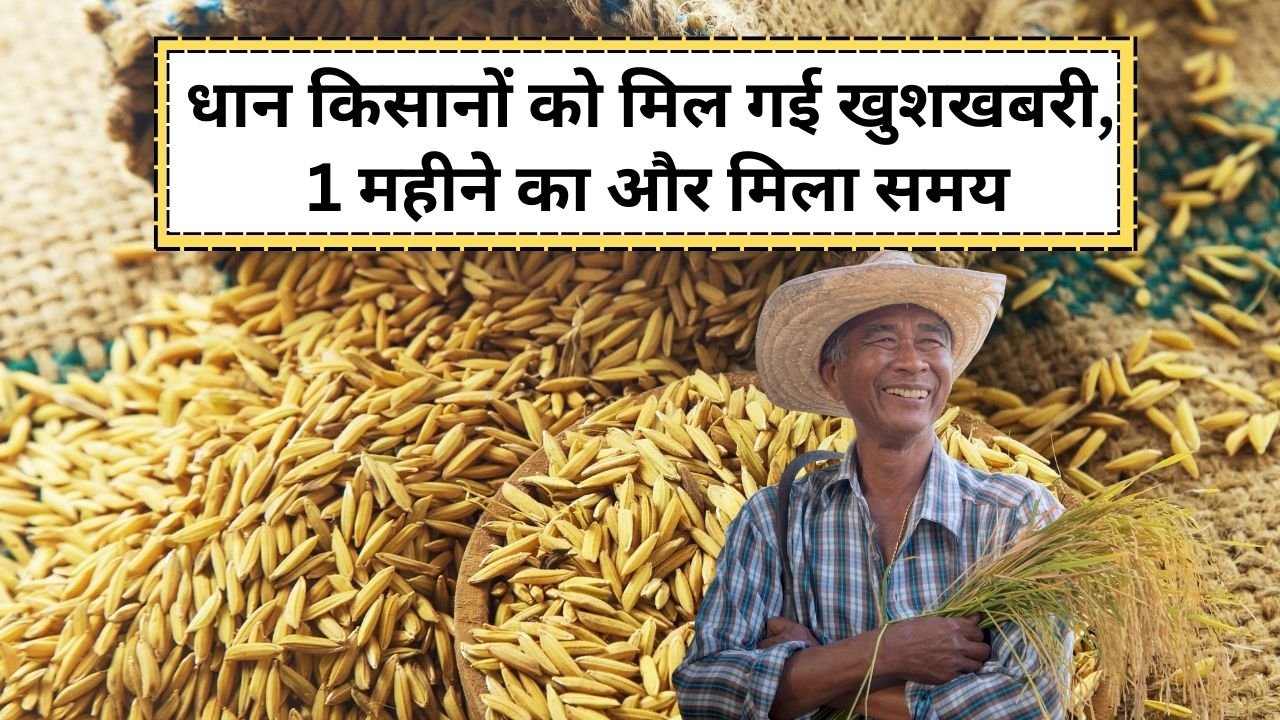 धान खरीदी की अंतिम तारीख बढ़ गई
